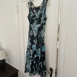 Spring floral dress